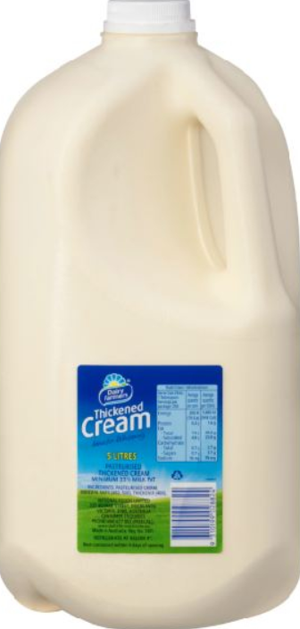CREAM THICKEND 5LT