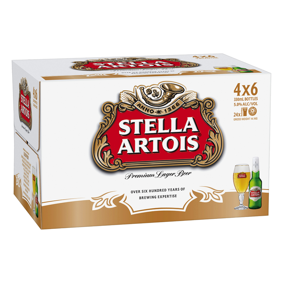 STELLA ARTOIS BTL 330ML X 24