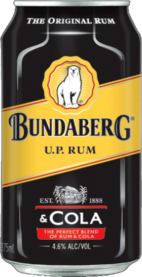 BUNDY UP & COLA 4.6% CAN 375ML