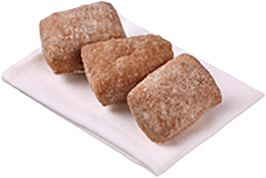 BAKED CIABATTA DINNER SLIDER 60G X 160 ROLL SPEEDIBAKE