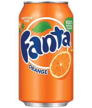 FANTA ORANGE CANS 375ML x24