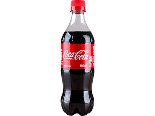 COCA COLA 600ML PLASTIC BOTTLES