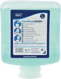 DEB HAIR AND BODY WASH 1LTR Pack Size:6