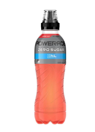 POWERADE BERRY ICE ZERO SUGAR 600MLX12