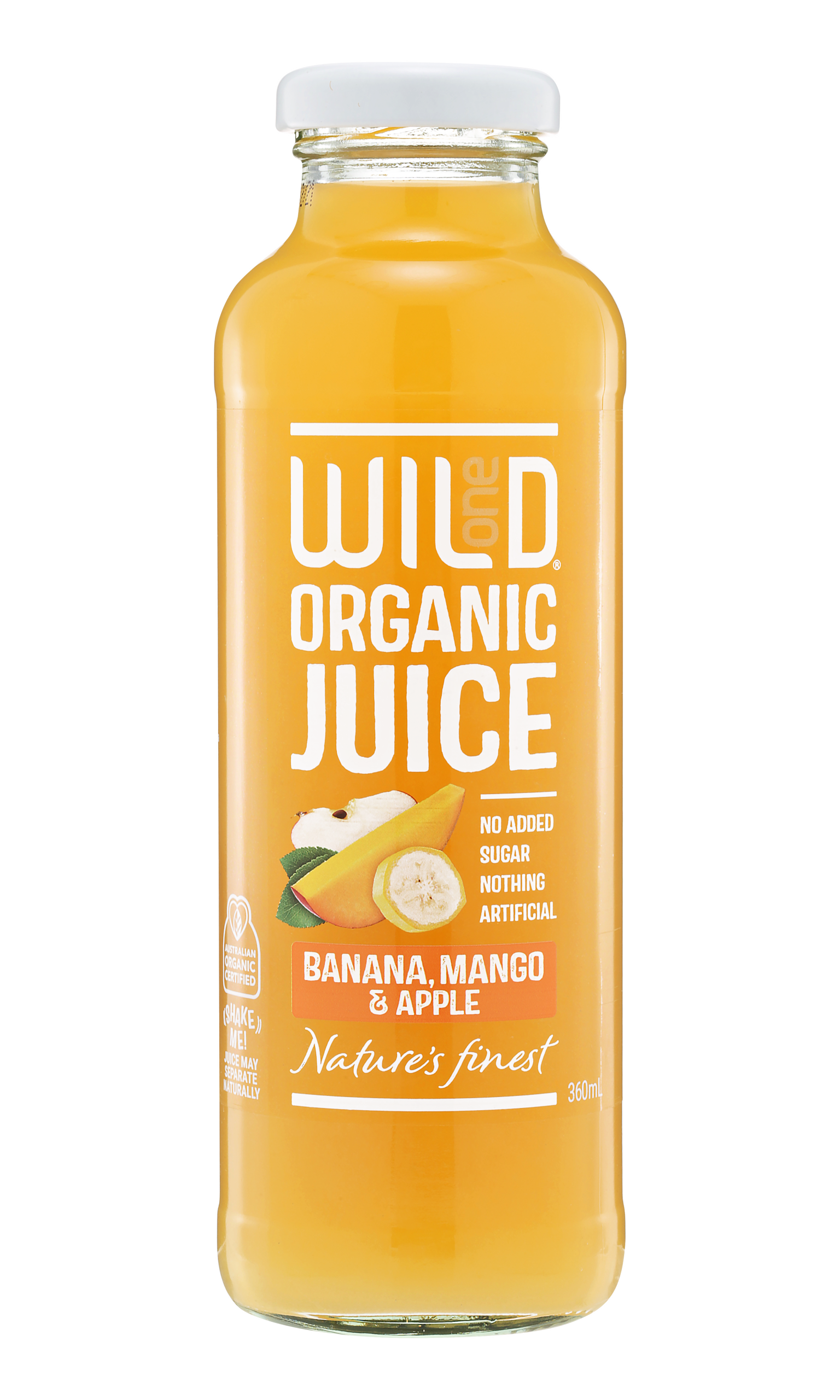 Wild Organic Banana Mango & Apple 360ml Pack Size:12