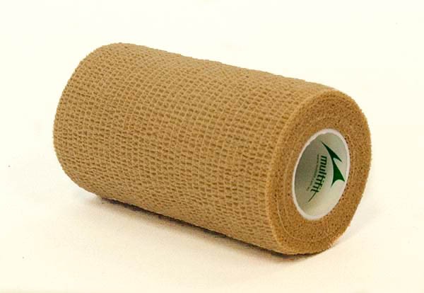 FLEXRIP (COHESIVE BANDAGE) – 100MM X 4.5M TAN (BOX OF 12)