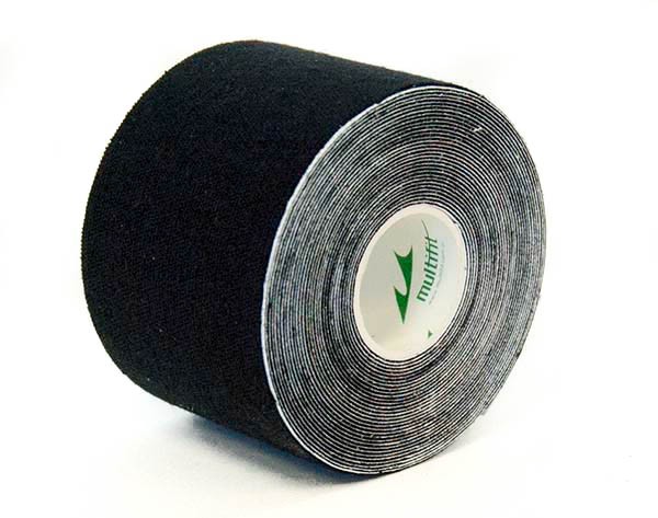 MUSCLE TAPE  – PRE CUT ROLLS BLACK-X (BOX OF 24)