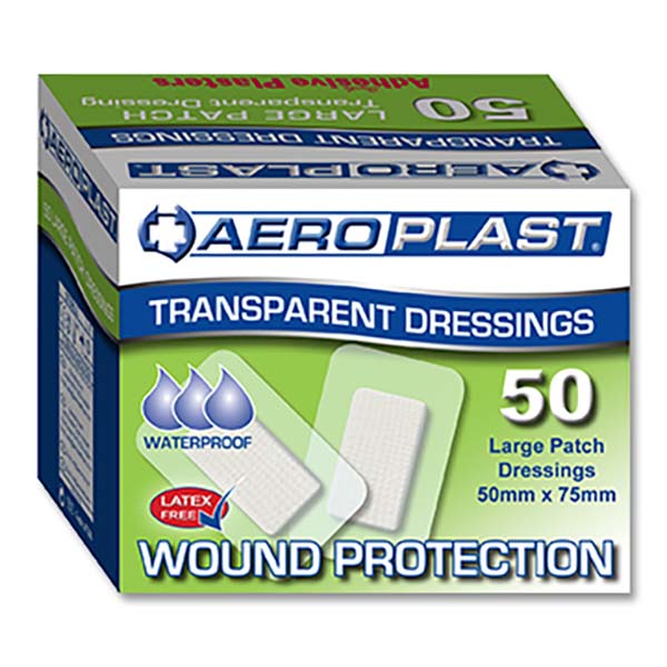 WATERPROOF TRANSPARENT DRESSINGS